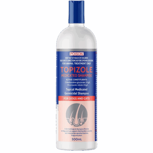 Fidos Topizole Medicated Shampoo 500ml