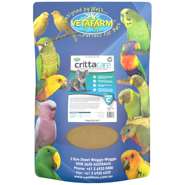 Vetafarm Koala Crittacare 10kg